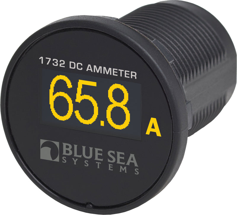 Mini OLED Ammeter - Yellow