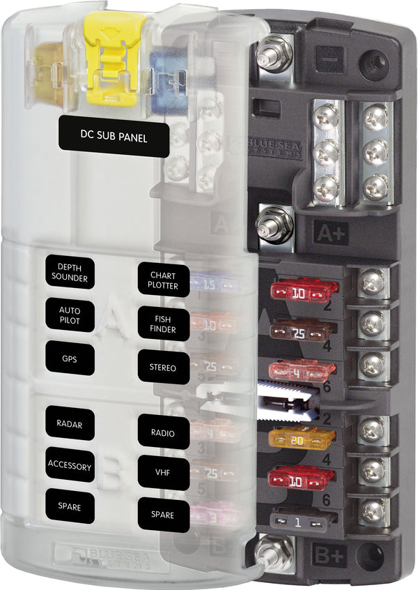 ST Blade Split Bus Fuse Block