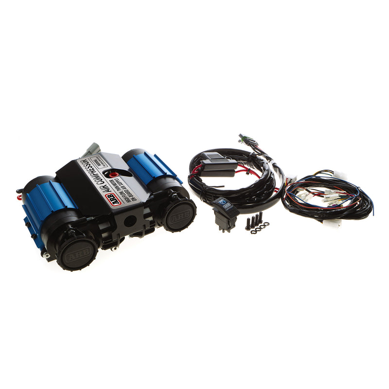 Twin Motor Onboard 12V Air Compressor