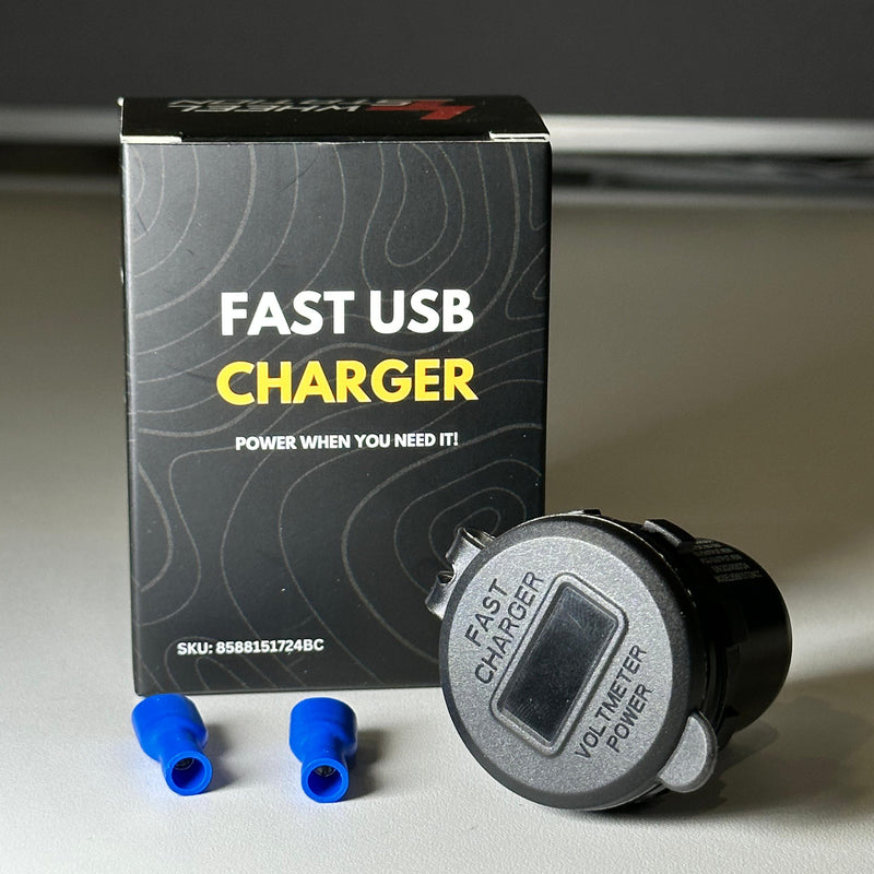 FAST CHARGER Dual USB B&C