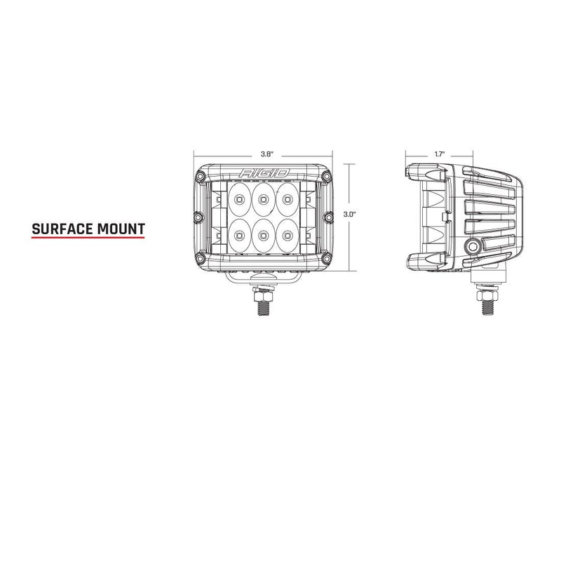 D-SS Spot with Amber PRO Lens - Pair