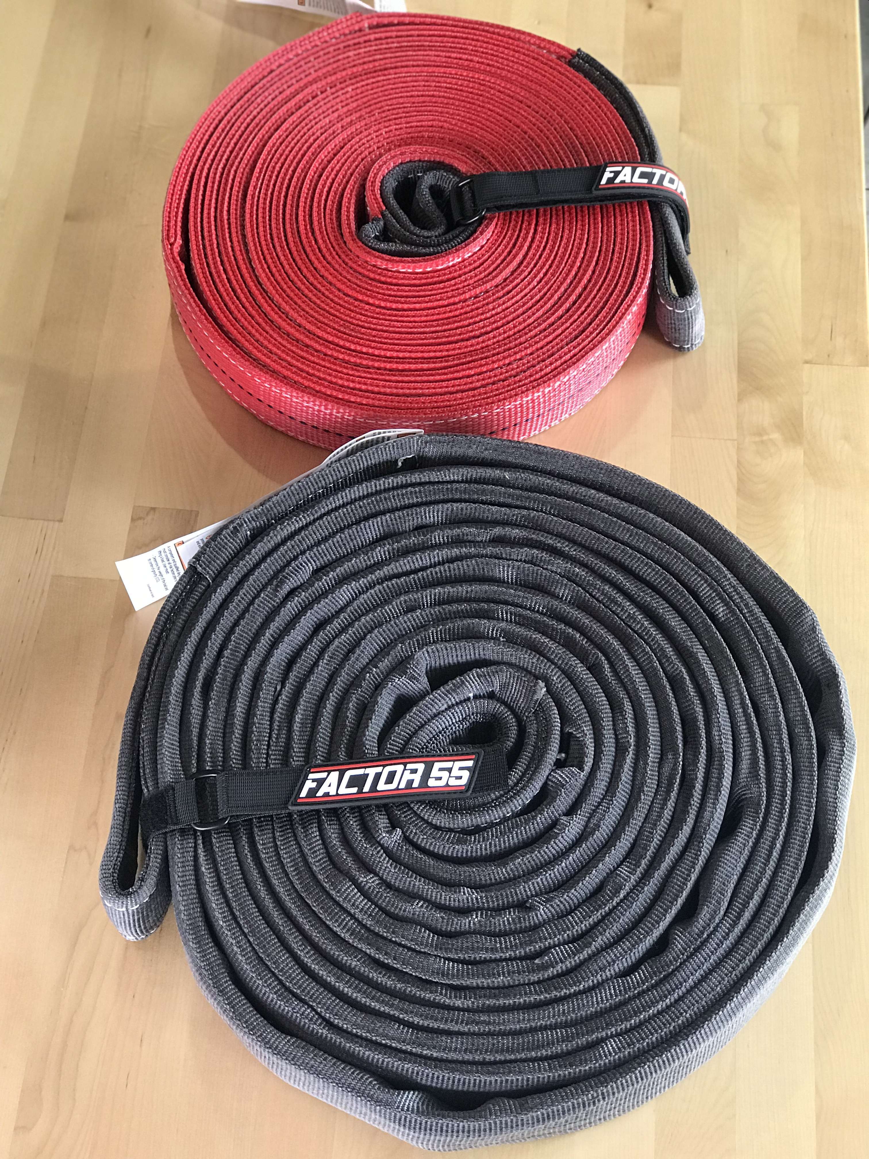 Standard and Extreme Duty Tow Straps